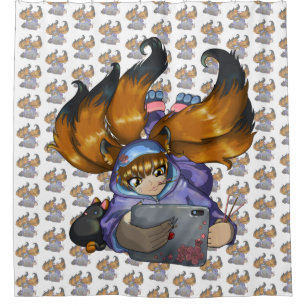 Cortina Para Box Vida de Kitsune