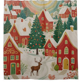 Cortina Para Box Vila de Natal