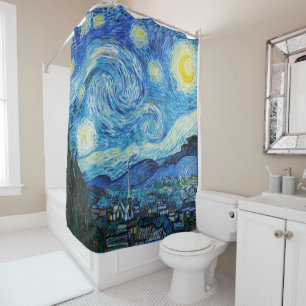 Cortina Para Box Vincent Van Gogh é a Noite Estrelada