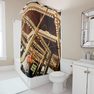 Cortina Para Box Vintage Carousel