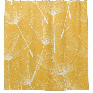 Cortina Para Box Vintage Dandelions: Padrão Invisível