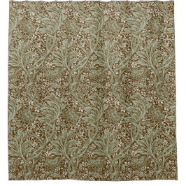 Cortina Para Box Vintage William Morris Arcadia Sem Costura