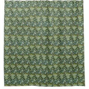 Cortina Para Box Vintage William Morris Floral Wey Pattern