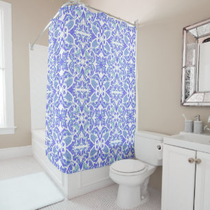 Cortina Para Box Wedgewood Floral