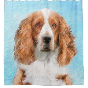 Cortina Para Box Welsh Springer Spaniel Painting - Arte Original De