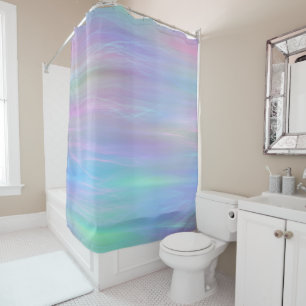 Cortina Para Box Whimsical Bath Pastel Trendy Fairy Colorida Chic
