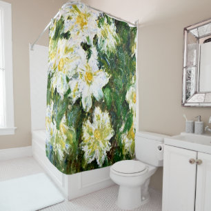 Cortina Para Box White Clematis de Claude Monet
