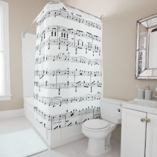 Cortina Para Box White Sheet Music