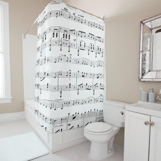 Cortina Para Box White Sheet Music (In Situ)
