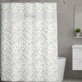 Cortina Para Box  Wildflower  Boho Personalized