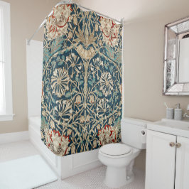 Cortina Para Box William Morris Antigo Floral Madressilva
