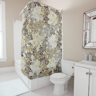 Cortina Para Box William Morris Antigo Jacinto Floral Art Nouveau