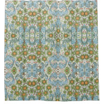William Morris Floral Flowers Acanthus Deixa Azul