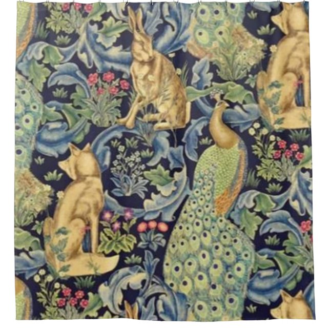 Cortina Para Box William Morris Forest (Frente)