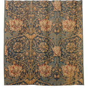 Cortina Para Box William Morris Honeysuckle Rich Wallpaper