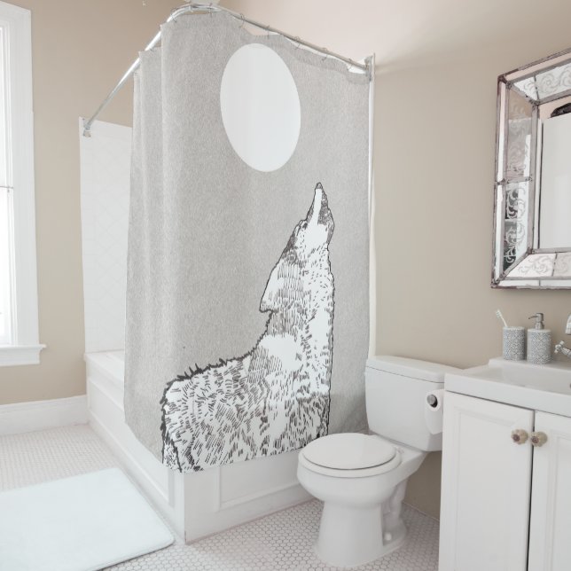 Cortina Para Box Wolf howl (In Situ)