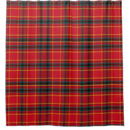 Cortina Para Box Xadrez de Natal do Tartan