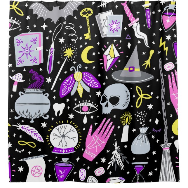 Cortina Para Box Xadrez de tartan castanho-laranja-vírgula. (Frente)