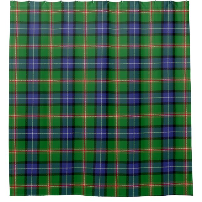Cortina Para Box Xadrez escocesa Clan Jones Tartan (Frente)