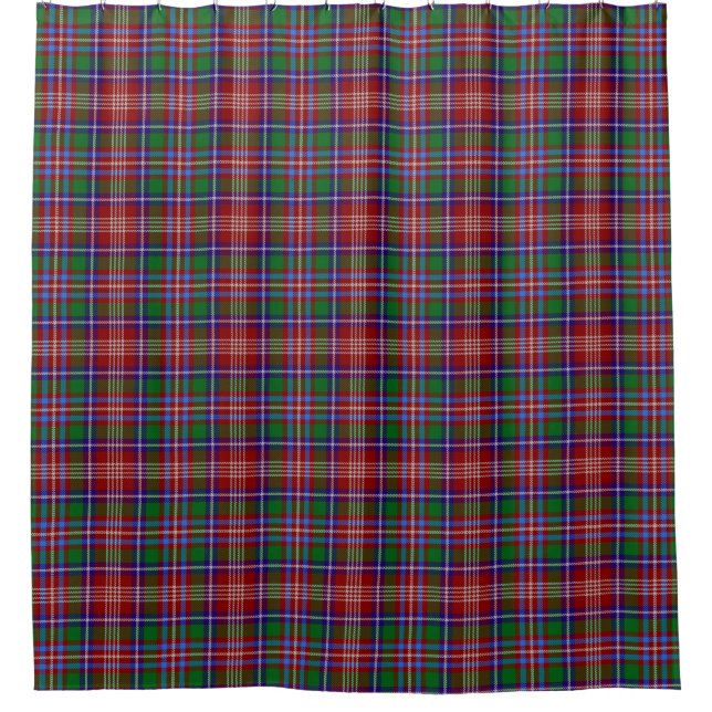 Cortina Para Box Xadrez Escocesa Clan Ritchie Tartan (Frente)