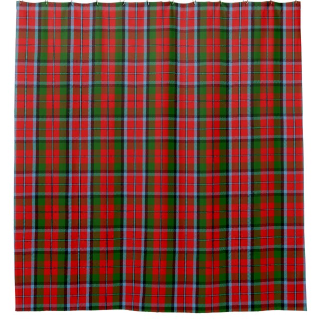 Cortina Para Box Xadrez Escocesa de Clan MacNaughton Tartan (Frente)