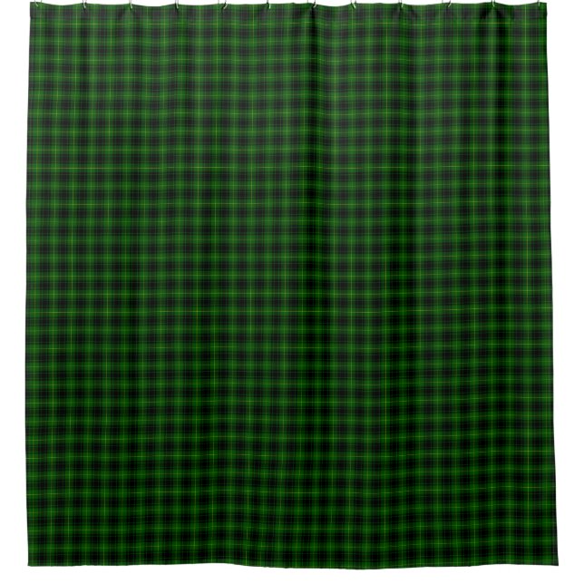 Cortina Para Box Xadrez verde MacArthur tartan (Frente)