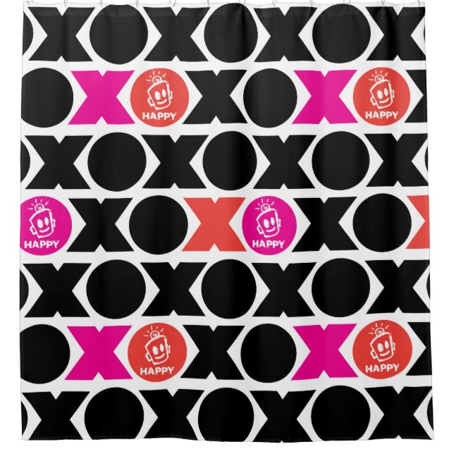 Cortina Para Box XOXO Shower Curtain (Frente)