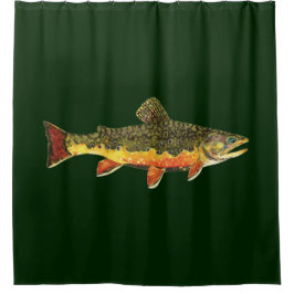 Cortina Para Chuveiro A Bonita Truta Brook