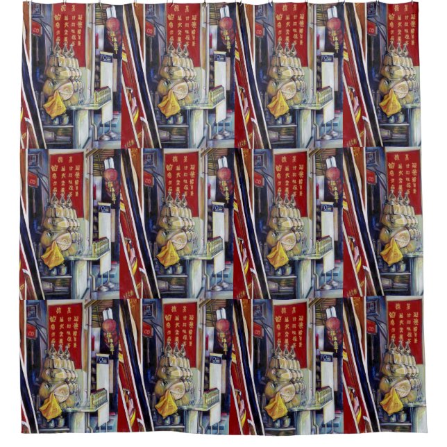 Cortina Para Chuveiro Alegadamente Probabilista (Frente)