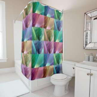 Cortina Para Chuveiro Banana Leaf Quilt