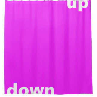 Cortina Para Chuveiro Basta design "néon retangular rosa para cima"