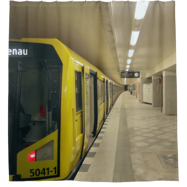 Cortina Para Chuveiro Berlim U-Bahn (Frente)