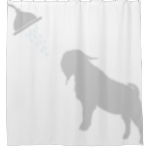 Cortina Para Chuveiro Boer Buck Goat Shadow Buddies