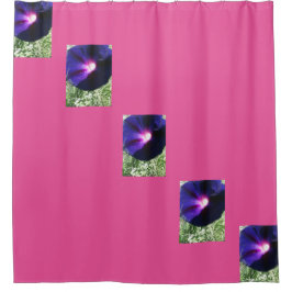 Cortina Para Chuveiro Bonito, cor-de-rosa e verso