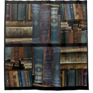 Cortina Para Chuveiro Bookish