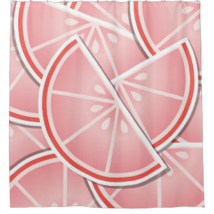 Cortina Para Chuveiro Borras de toranja cor-de-rosa-fungo