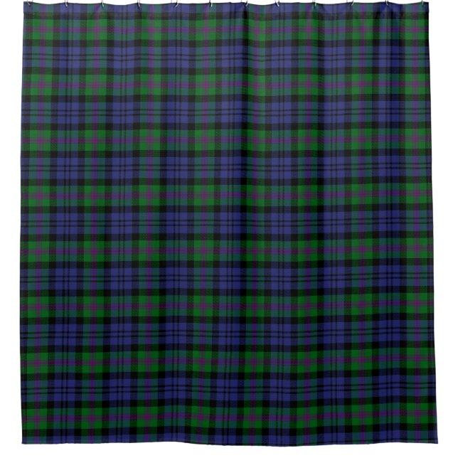 Cortina Para Chuveiro Chá Baird Tartan (Frente)