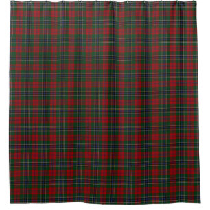 Cortina Para Chuveiro Clan MacLean Scottish Heritage Tartan