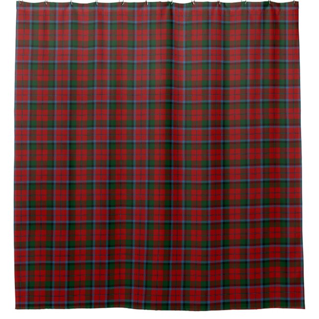 Cortina Para Chuveiro Clan MacNachtan McNaughton Scottish Tartan (Frente)