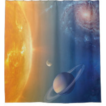 Colagem Espacial Exterior do Sistema Solar NASA