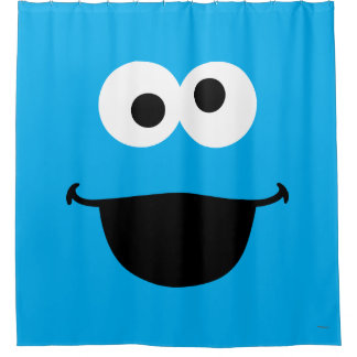 Cortina Para Chuveiro Cookie Face Art