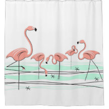 Cortina de chá do Grupo Flamingo Ocean