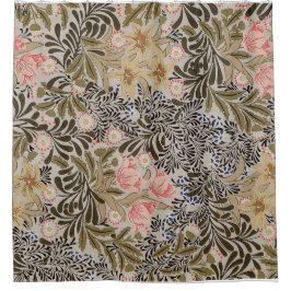 Cortina Para Chuveiro Cortina de chá do teste padrão do Bower de William