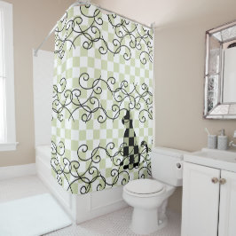 Cortina Para Chuveiro Cortinas de chá CricketDiane da decoração do