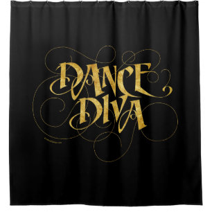Cortina Para Chuveiro Dance Diva