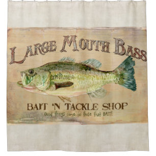 Cortina Para Chuveiro Decoração baixa da pesca da cabine da casa do la
