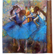 Edgar Degas - Bailarinas em Azul - Amante da Dança