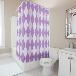 Cortina Para Chuveiro Estilo Roxo Estilo Argumentado Violeta Pequeno Dia