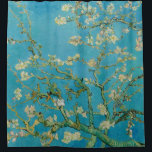 Cortina Para Chuveiro Floresta de Amêndoa Brilhante por Van Gogh<br><div class="desc">Floresta de Amêndoa Brilhante por Van Gogh.
Por favor,  visite minha loja para obter design mais interessante e mais opções de cores.
=> zazzle.com/iwheels*</div>