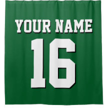 Forest Green White Sports Jersey Team